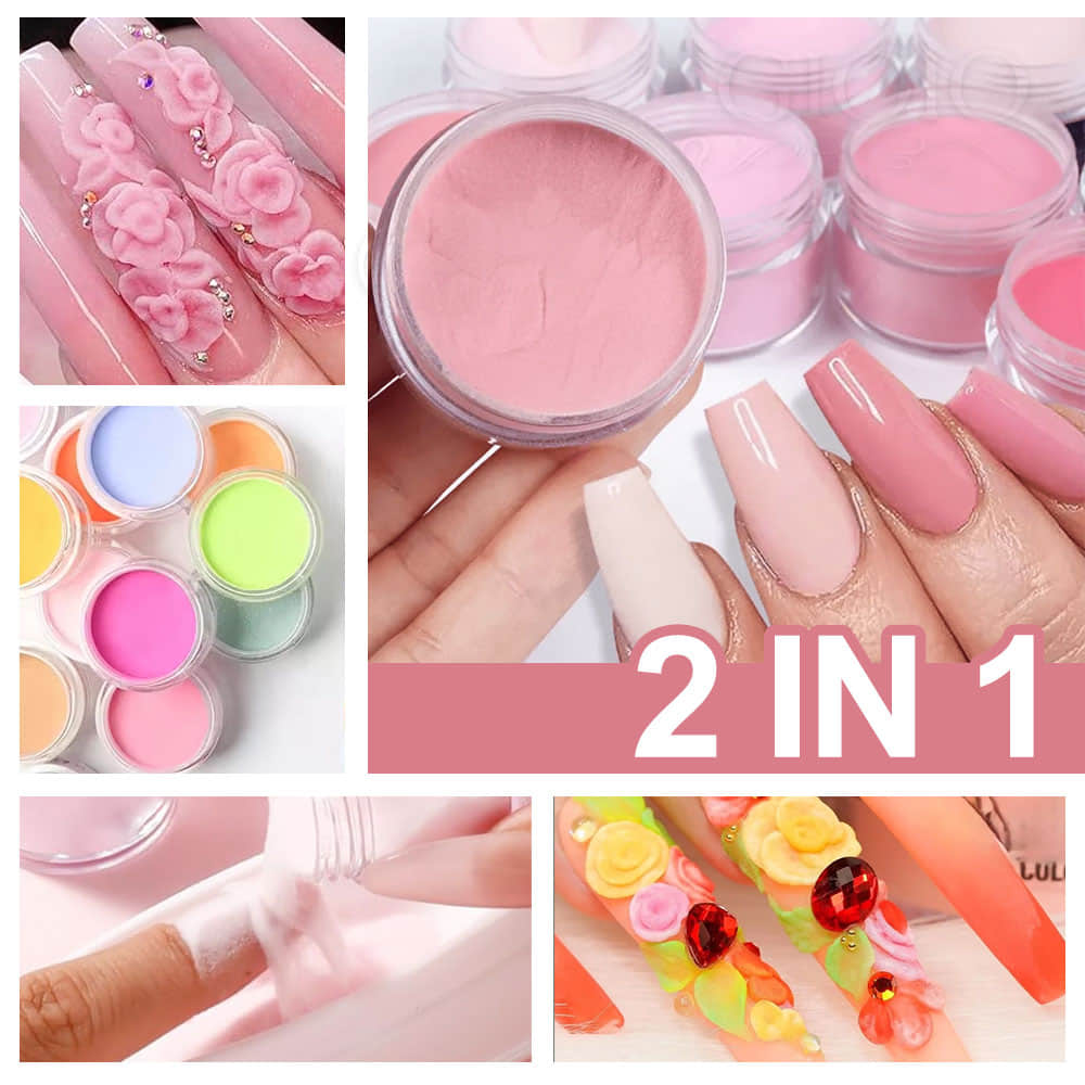 Customized 2 in 1 Acrylic Powder for Various Classical Capacity