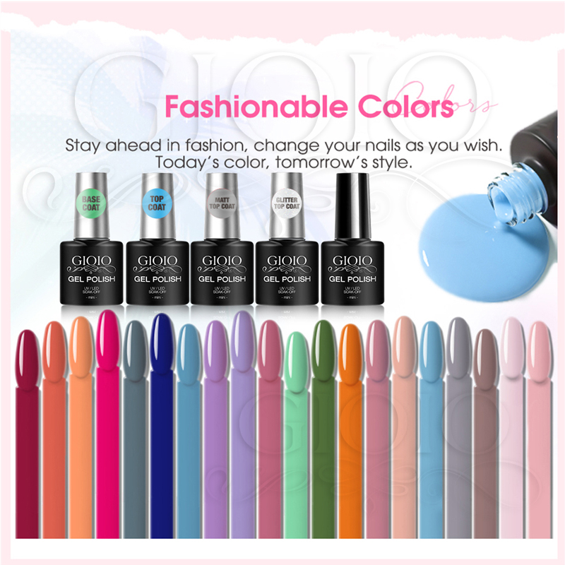GIOIO Mini Serie 73 Colors Nail Gel Polish