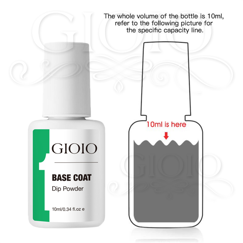 GIOIO 4 Steps 10ML Dip Powder Liquid Set