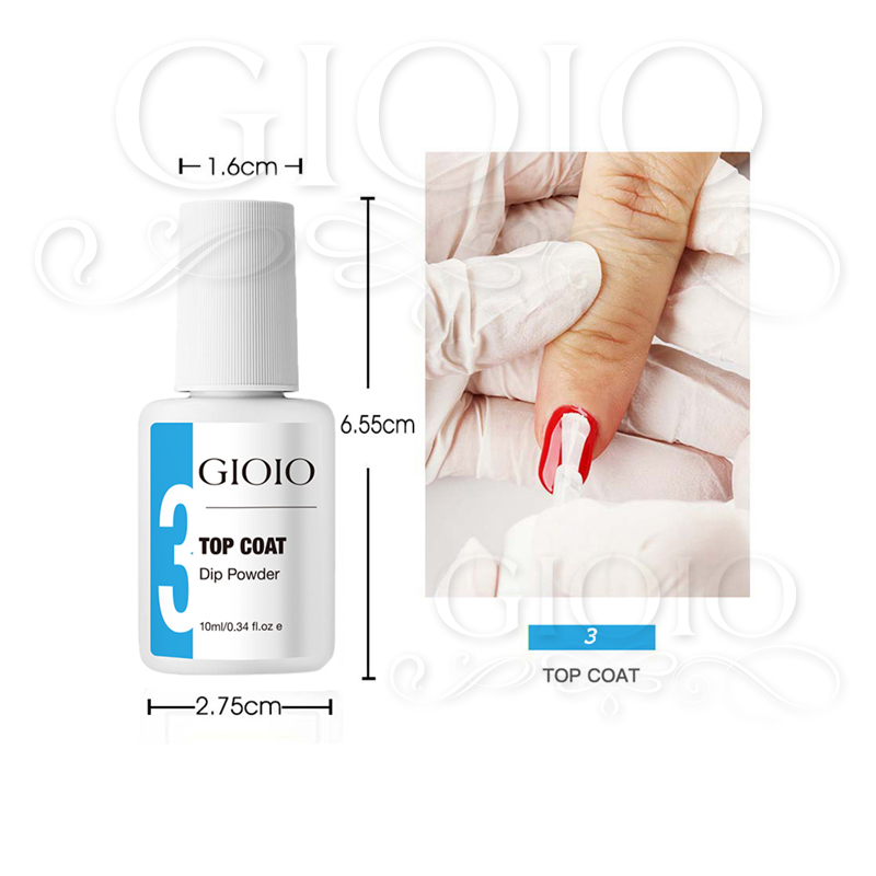 GIOIO 4 Steps 10ML Dip Powder Liquid Set