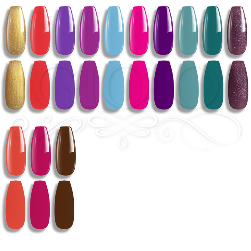 GIOIO 15ml Classic Plastic Bottle Serie Nail Gel Polish