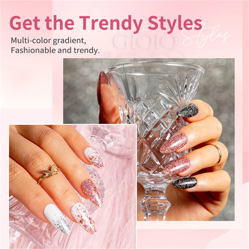 GIOIO 15ml Classic Plastic Bottle Serie Nail Gel Polish