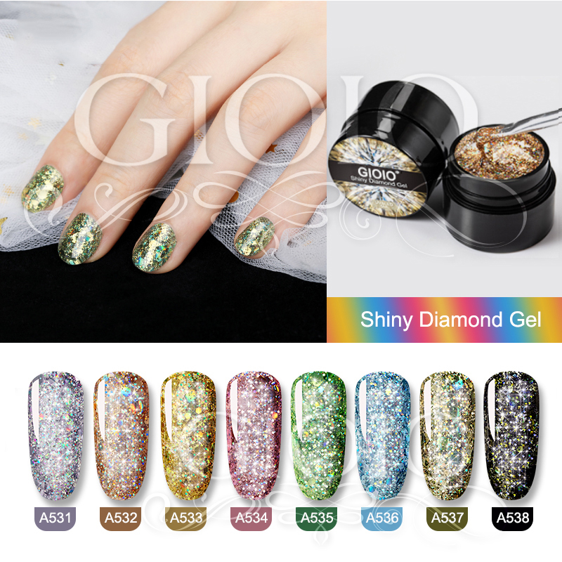 GIOIO 5ml Shiny Diamond Gel GIOIO 5ml Shiny Diamond Gel