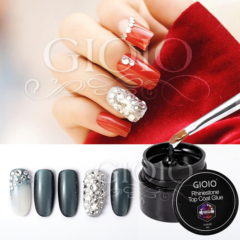 GIOIO 5ml Rhinestone Top Coat Glue