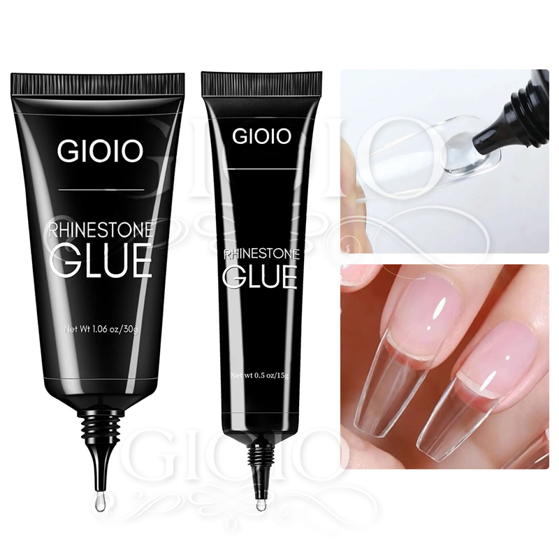 GIOIO 15g 30g Rhinestone Top Coat Glue
