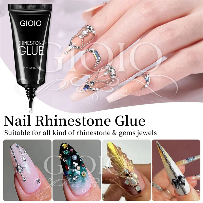 GIOIO 15g 30g Rhinestone Top Coat Glue