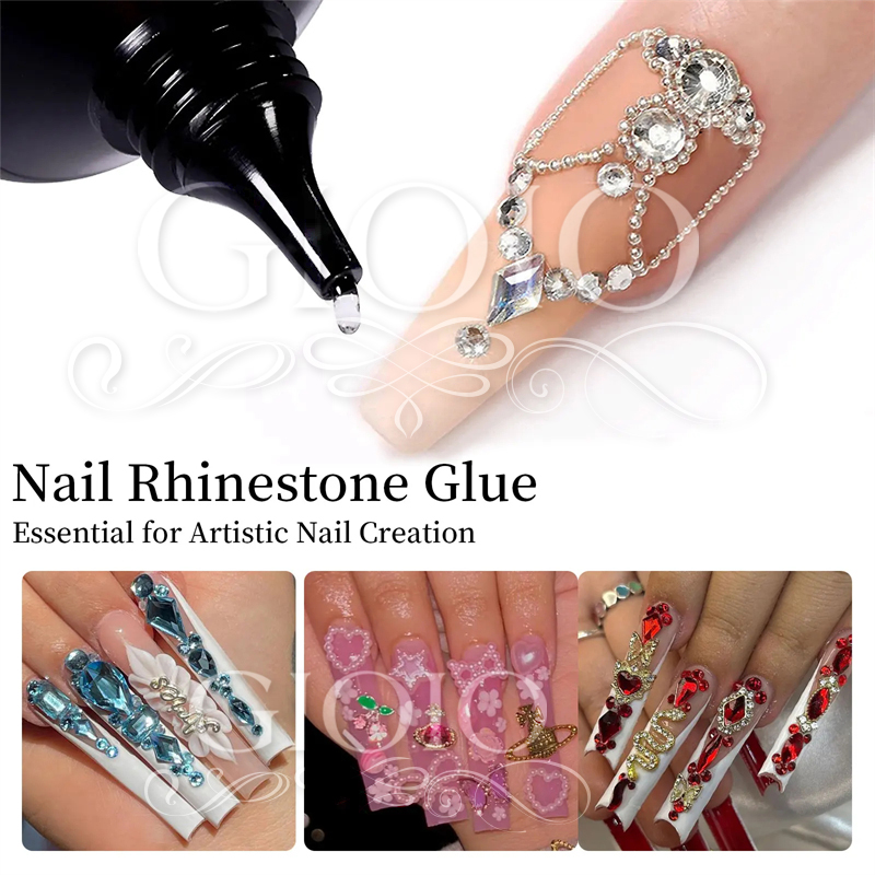 GIOIO 15g 30g Rhinestone Top Coat Glue
