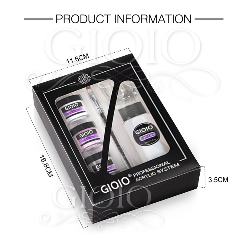 GIOIO Professional Acrylic System Kit ( 3x10g Version )