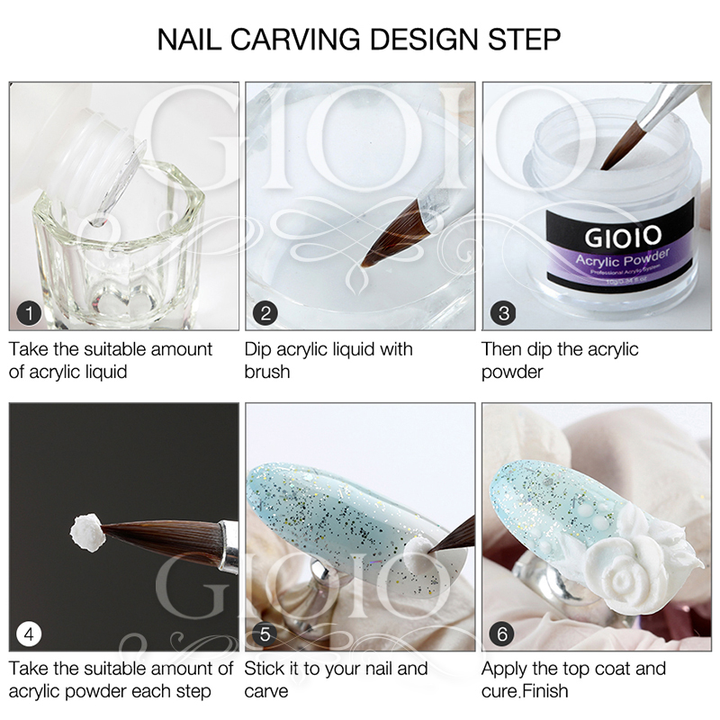 GIOIO Professional Acrylic System Kit ( 3x10g Version )