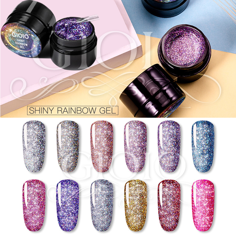GIOIO 5ml Shiny Rainbow Gel GIOIO 5ml Shiny Rainbow Gel