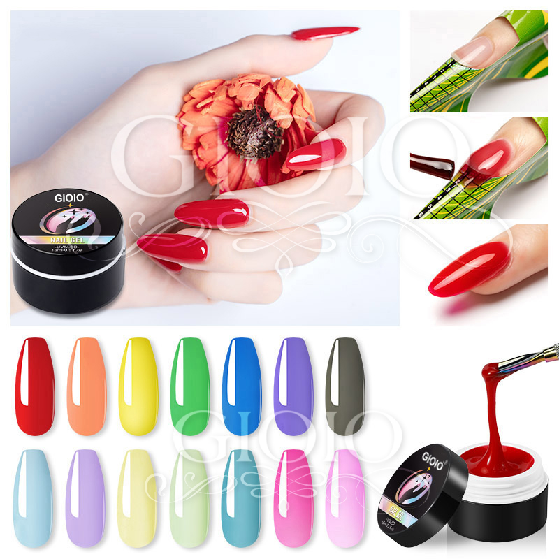 GIOIO 15ml (15g) Colorful Style Serie Nail Builder Gel