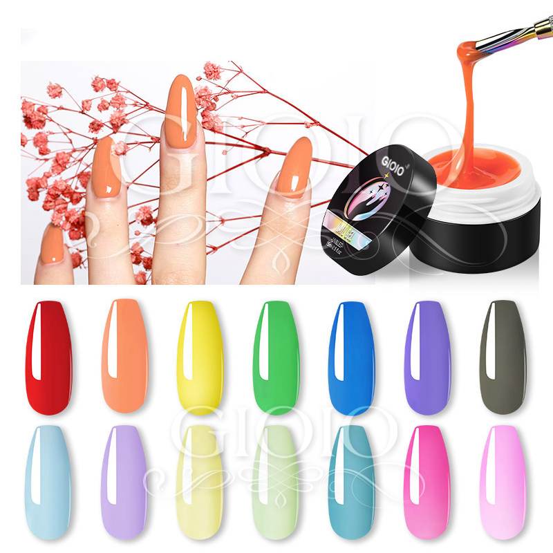 GIOIO 15ml (15g) Colorful Style Serie Nail Builder Gel