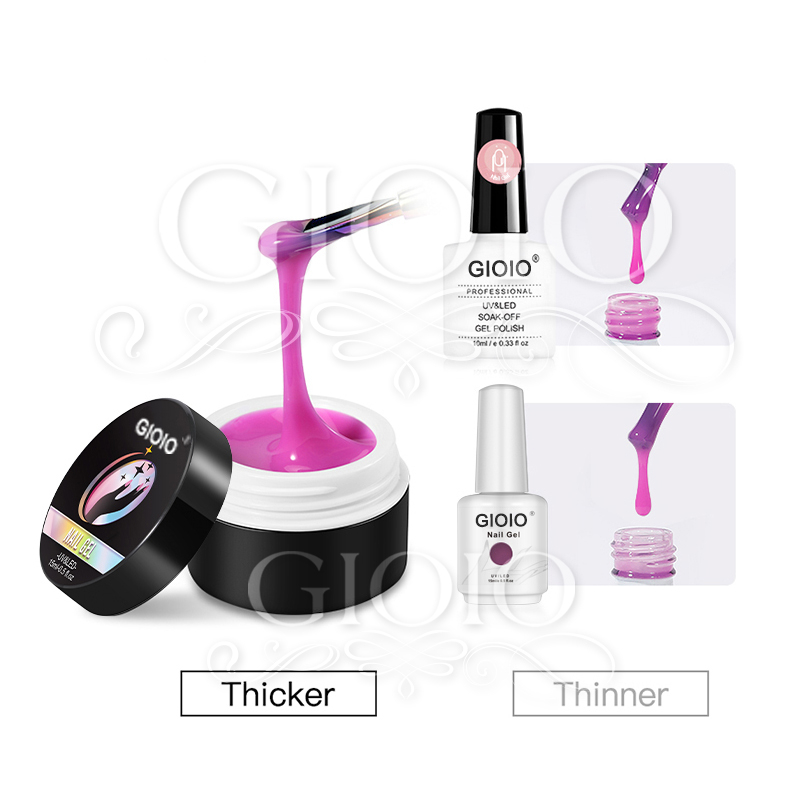 GIOIO 15ml (15g) Colorful Style Serie Nail Builder Gel