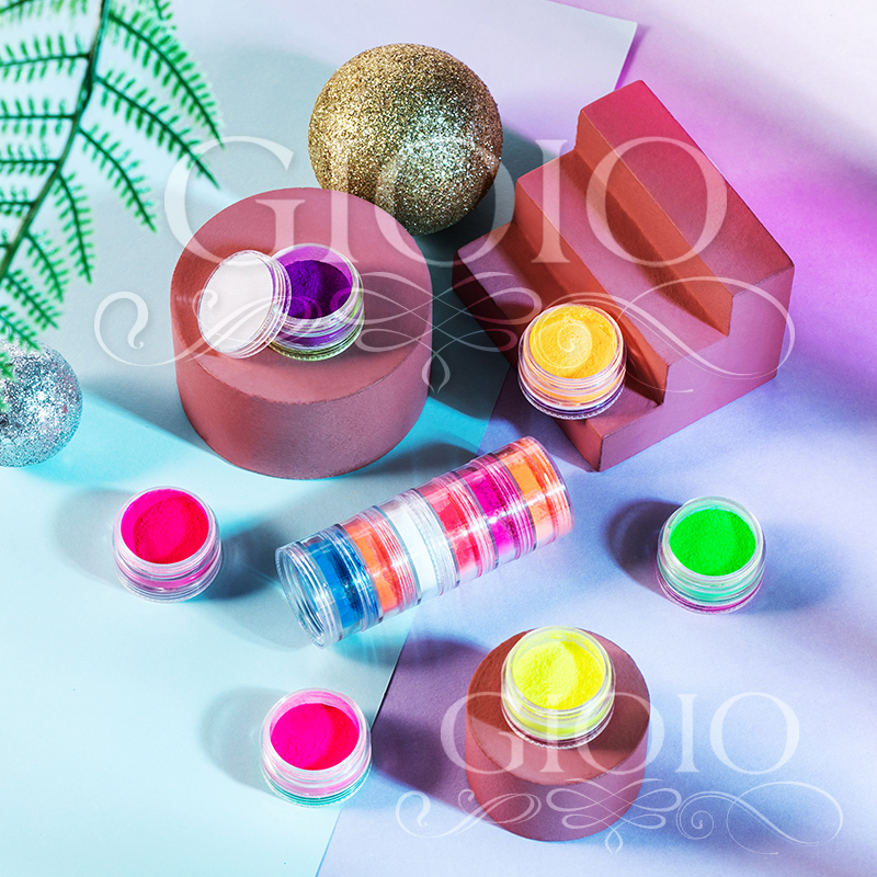 GIOIO 6 IN 1 Neon Powder Set (6x1g)