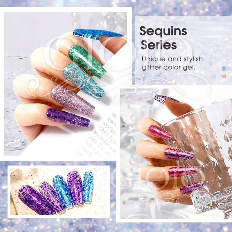 Sequin Colors Serie Customized Nail Polish or Gel Polish