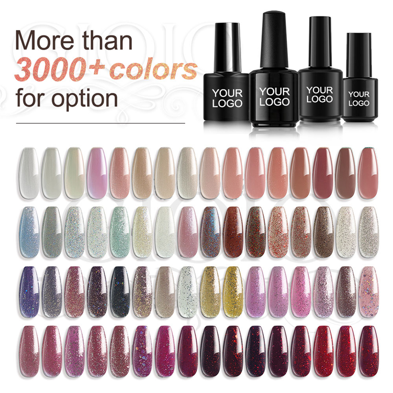 Fine Flash Colors Serie Customized Nail Polish or Gel Polish