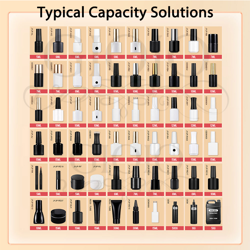 Orange Colors Serie Customized Nail Polish or Gel Polish