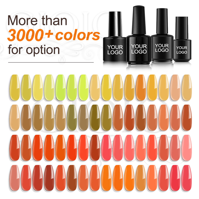 Orange Colors Serie Customized Nail Polish or Gel Polish