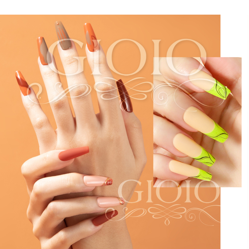 Orange Colors Serie Customized Nail Polish or Gel Polish