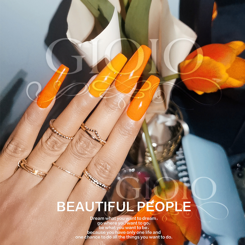 Orange Colors Serie Customized Nail Polish or Gel Polish