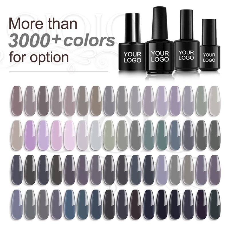 Grey Colors Serie Customized Nail Polish or Gel Polish