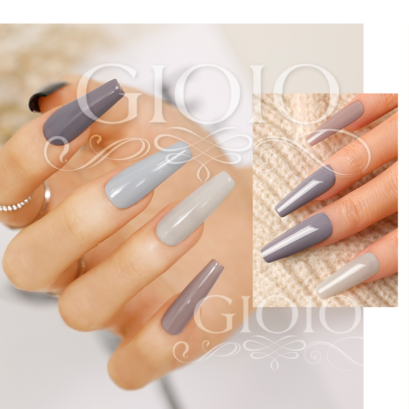 Grey Colors Serie Customized Nail Polish or Gel Polish