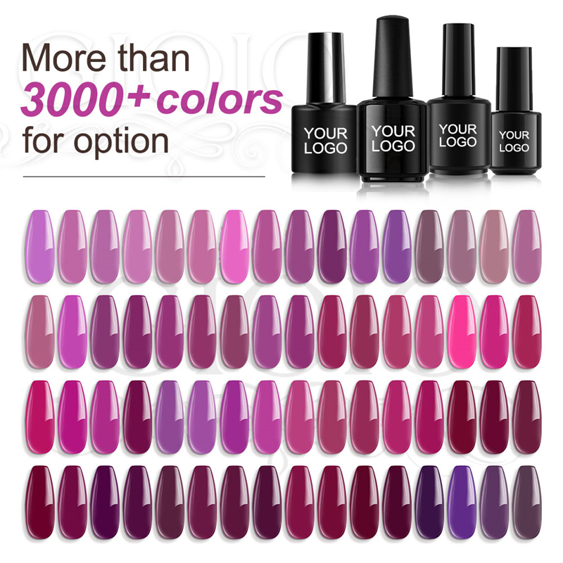 Purple Colors Serie Customized Nail Polish or Gel Polish