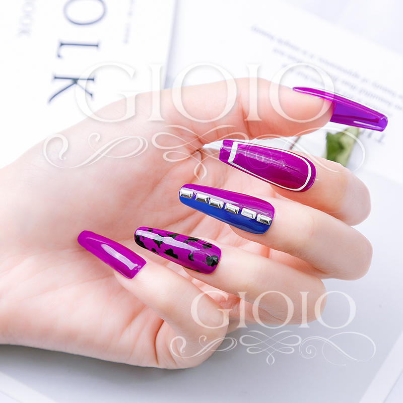 Purple Colors Serie Customized Nail Polish or Gel Polish