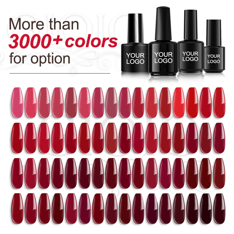 Red Colors Serie Customized Nail Polish or Gel Polish