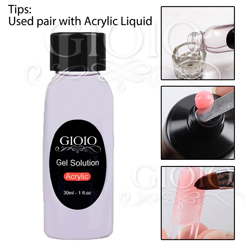 GIOIO 15ml 30ml 60ml Nude Color Serie Quick Building Poly Gel