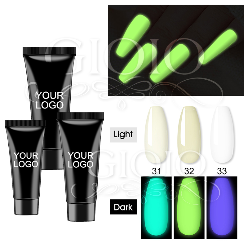 Luminous Colors Serie 15ml 30ml 60ml Customized Poly Gel Luminous Colors Serie 15ml 30ml 60ml Customized Poly Gel