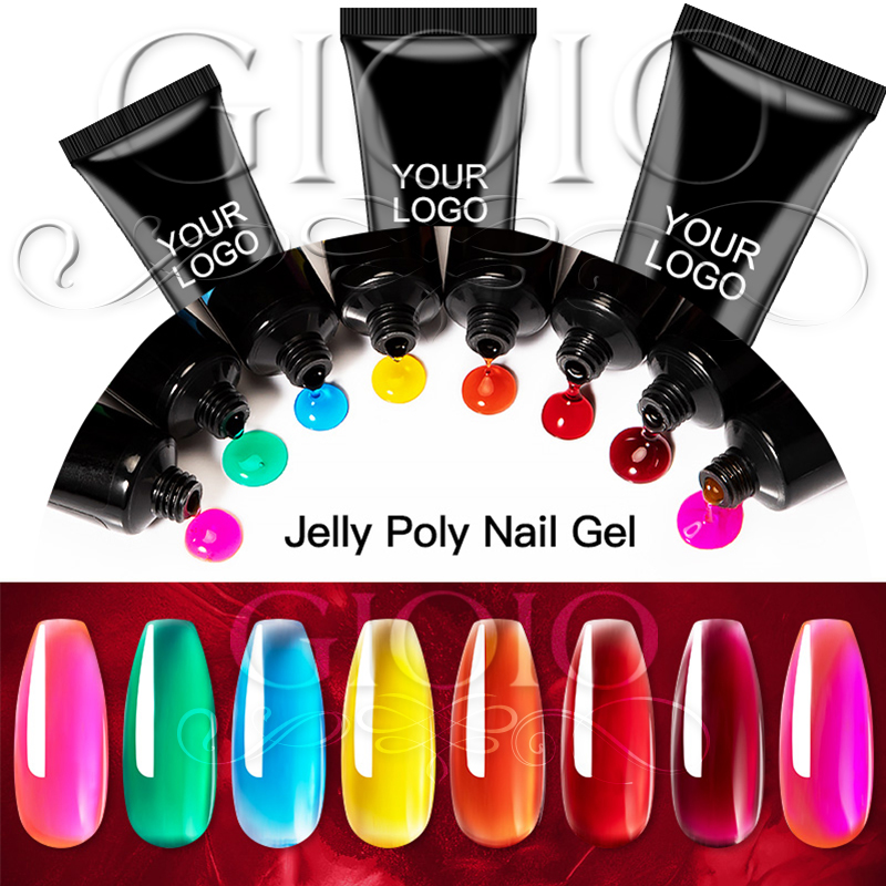 Jelly Colors Serie 15ml 30ml 60ml Customized Poly Gel