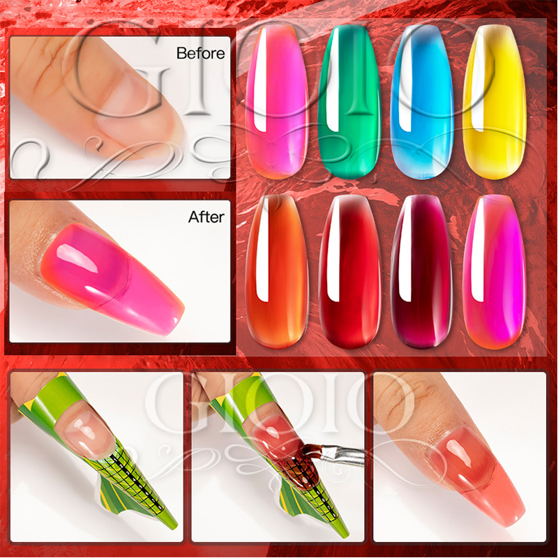 Jelly Colors Serie 15ml 30ml 60ml Customized Poly Gel