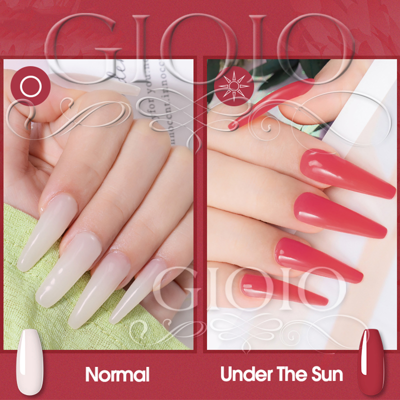 Light-Changing Colors Serie 15ml 30ml 60ml Customized Poly Gel