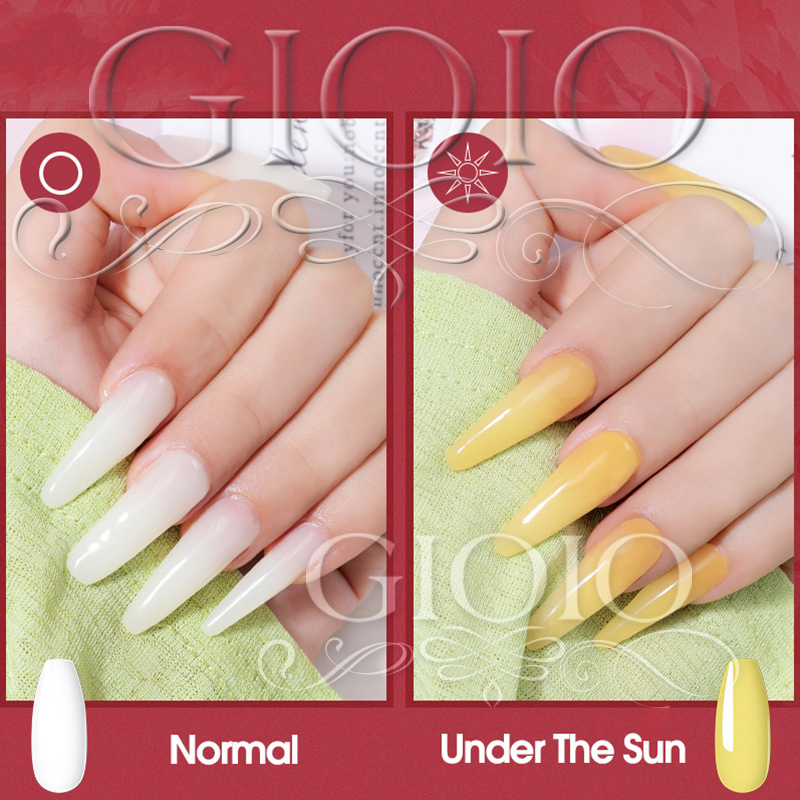 Light-Changing Colors Serie 15ml 30ml 60ml Customized Poly Gel