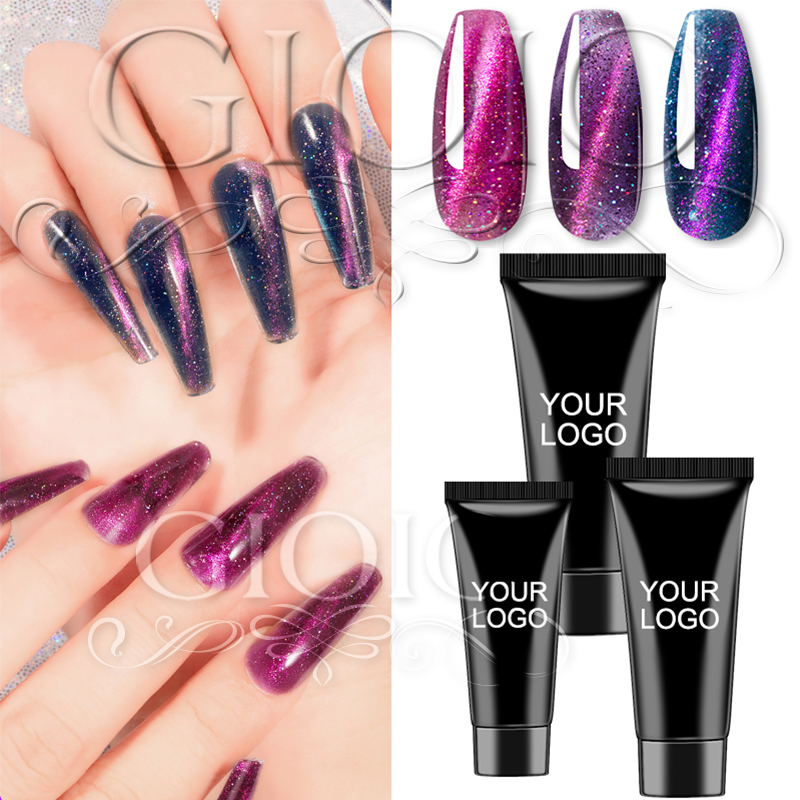 Cat Eye Serie 15ml 30ml 60ml Customized Poly Gel