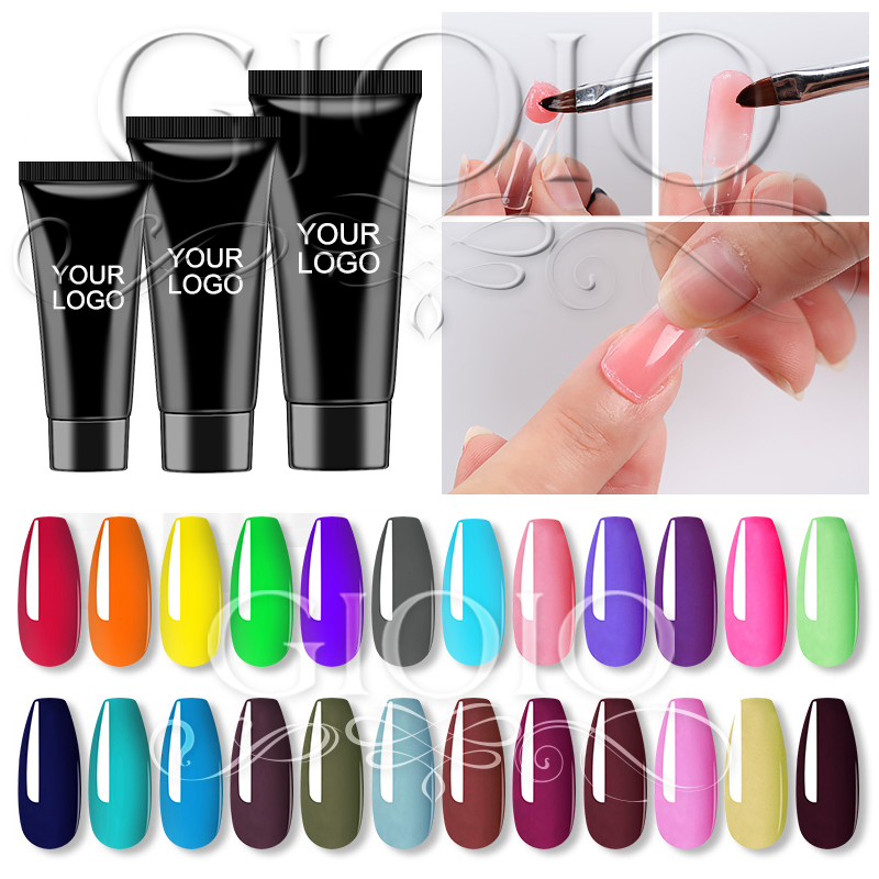 Colorful Series 15ml 30ml 60ml Customized Poly Gel Colorful Series 15ml 30ml 60ml Customized Poly Gel