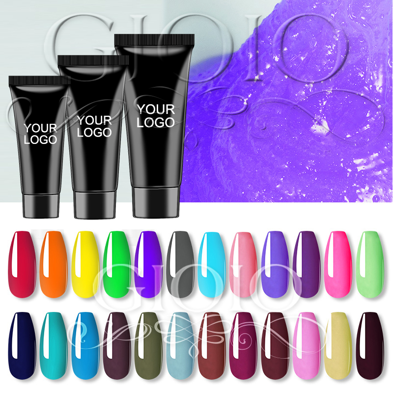 Colorful Series 15ml 30ml 60ml Customized Poly Gel Colorful Series 15ml 30ml 60ml Customized Poly Gel