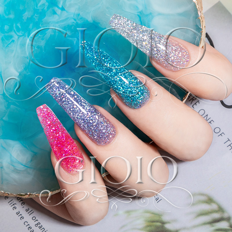 Glitter Color Series 15ml 30ml 60ml Customized Poly Gel