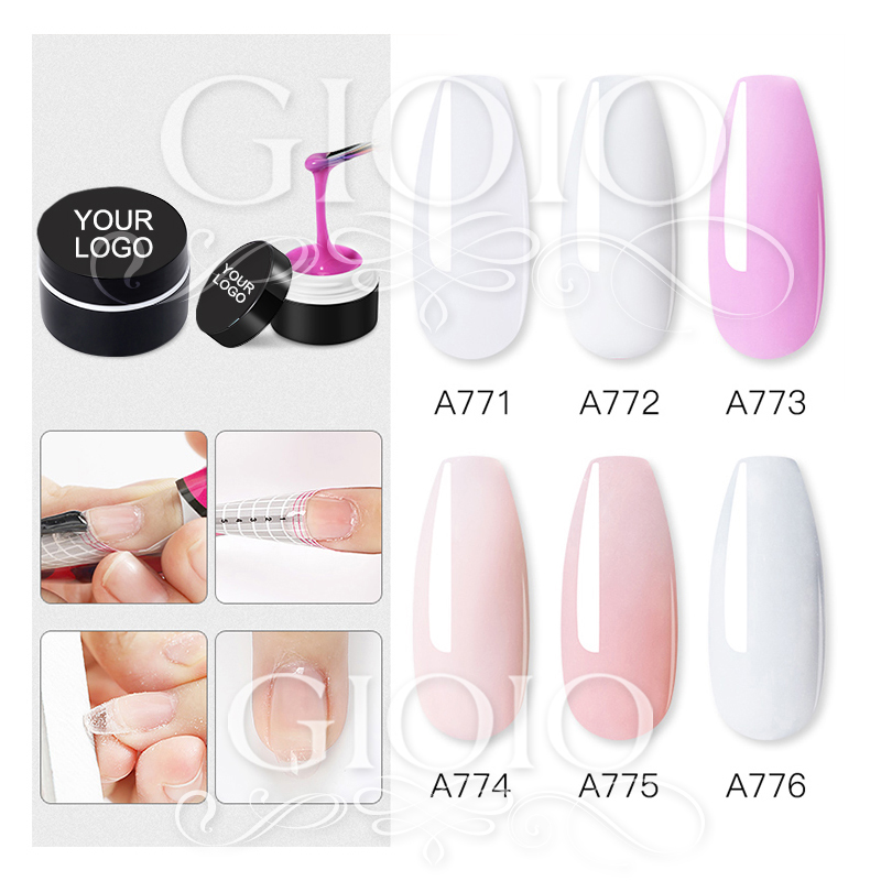 Nude Color Series Customized Nail Builder Gel (Extension Gel) Nude Color Series Customized Nail Builder Gel (Extension Gel)