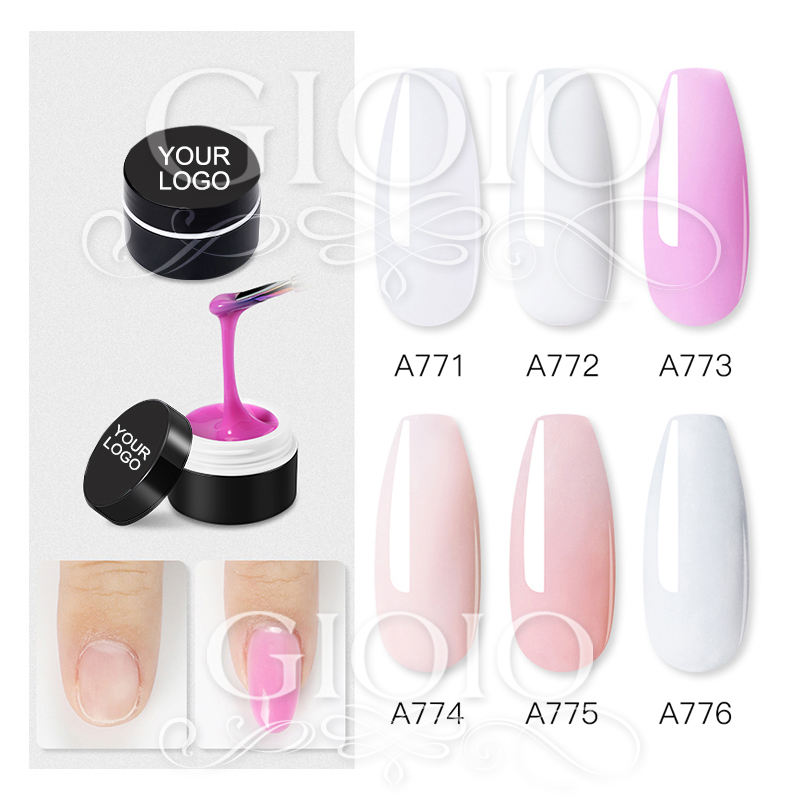 Nude Color Series Customized Nail Builder Gel (Extension Gel) Nude Color Series Customized Nail Builder Gel (Extension Gel)
