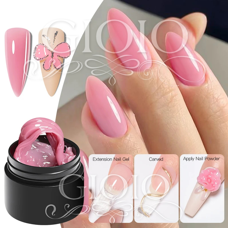 Customized Non-Stick Hand Solid Extension Nail Gel