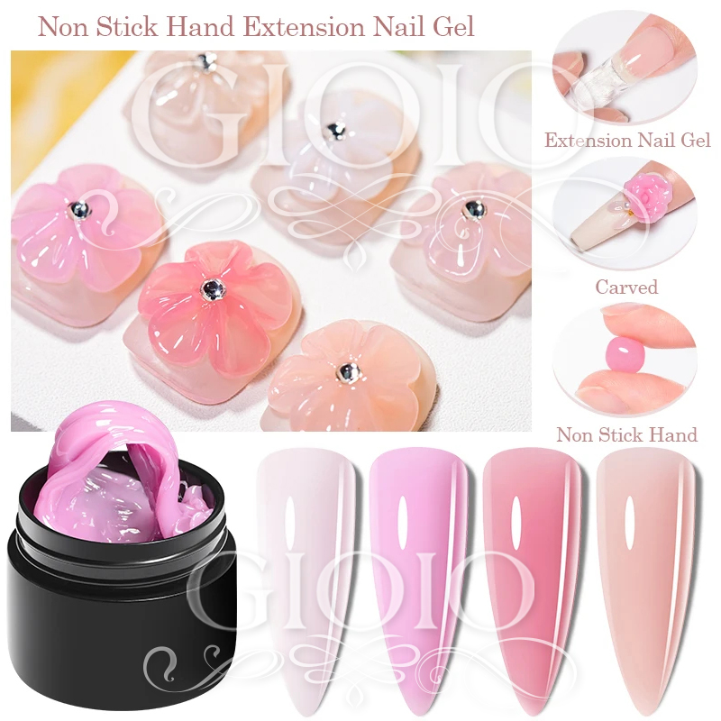 Customized Non-Stick Hand Solid Extension Nail Gel
