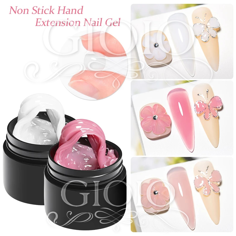Customized Non-Stick Hand Solid Extension Nail Gel