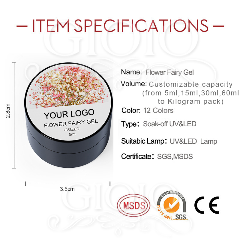 Customized Flower Fairy Gel