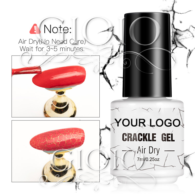 Customized Crackle Gel