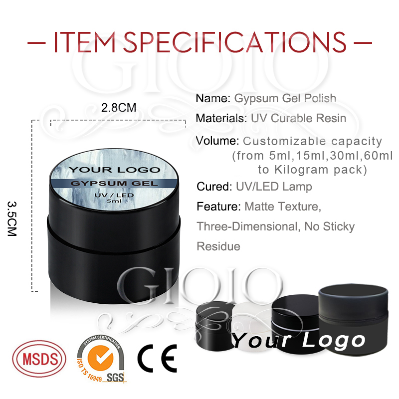 Customized Gypsum Gel